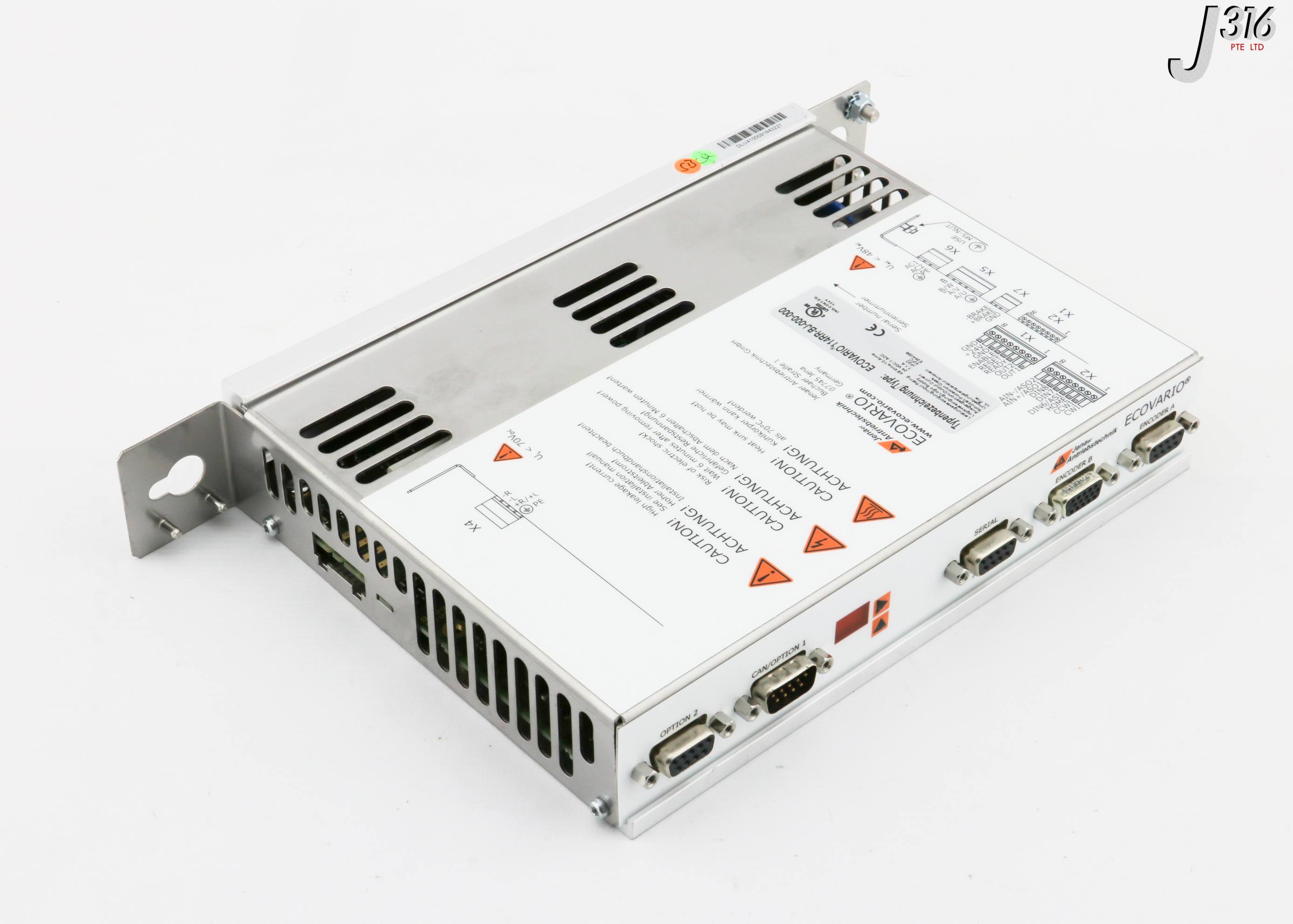 31578 JENAER ANTRIEBSTECHNIK SERVO DRIVE (NEW) ECOVARIO 114RR-BJ